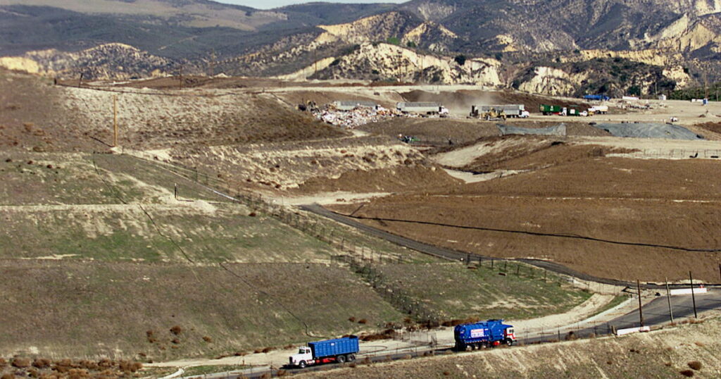 Simi Valley landfill gets rotting food from warehouse fire, raising foul odor complaints from neighbors