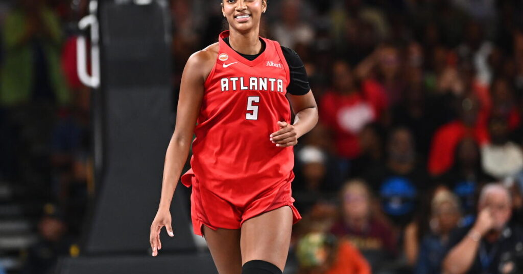 Atlanta’s Angel Reese breaks yet another WNBA record in Dream’s victory against Lynx