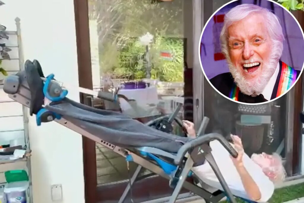 Dick Van Dyke, 100, does wild workout routine in rare video
