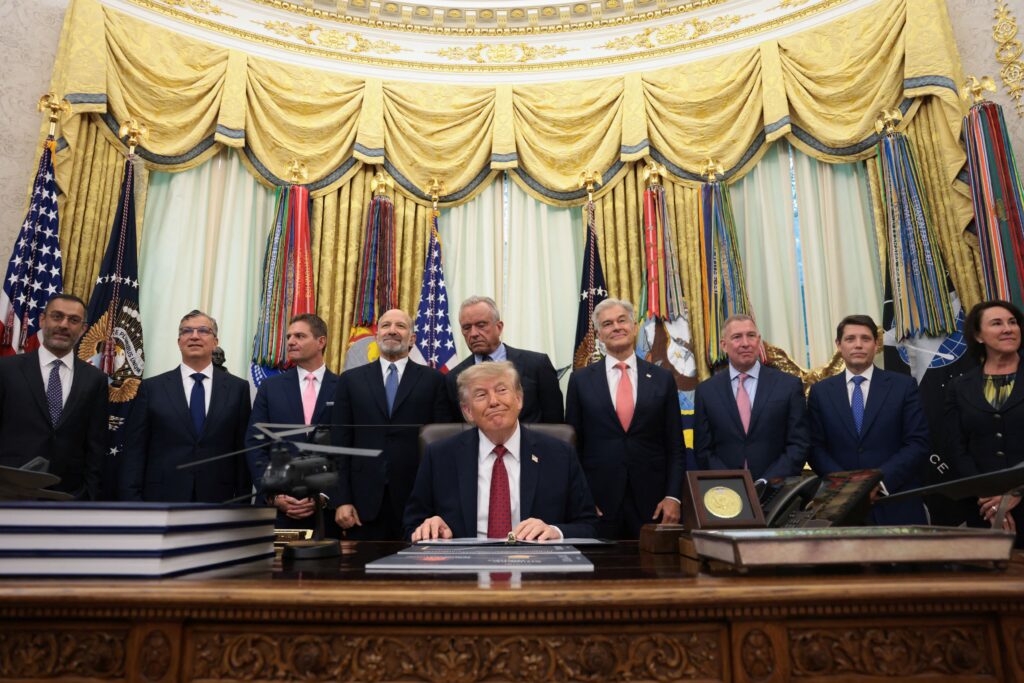 Trump touts new drug-price deals, seeking a midterm edge