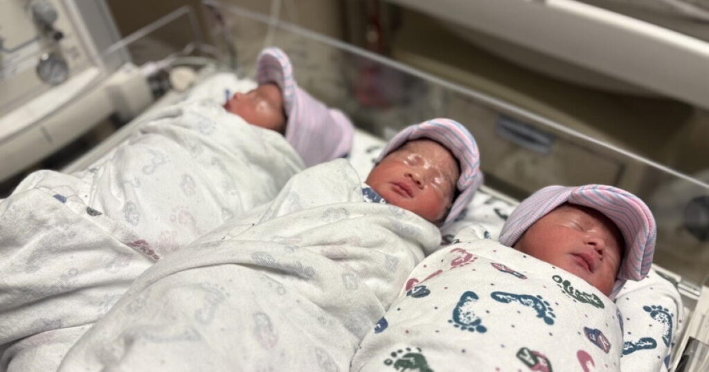 L.A. woman gives birth to ‘very rare’ triplets. Babies come close to  Guinness world record