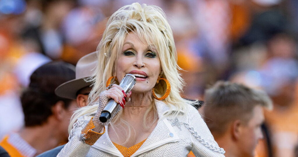 Tennessee football will honor Dolly Parton with butterfly helmet decal. ‘She means a lot to people’