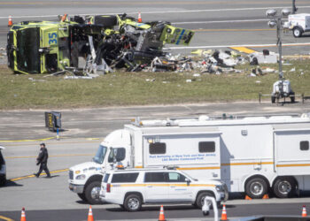 Rescue Trucks at LaGuardia and J.F.K. Get Trackers After Fatal Crash