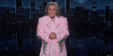 Rosie O’Donnell Just Knows Trump Is Watching Her Host ‘Jimmy Kimmel Live’