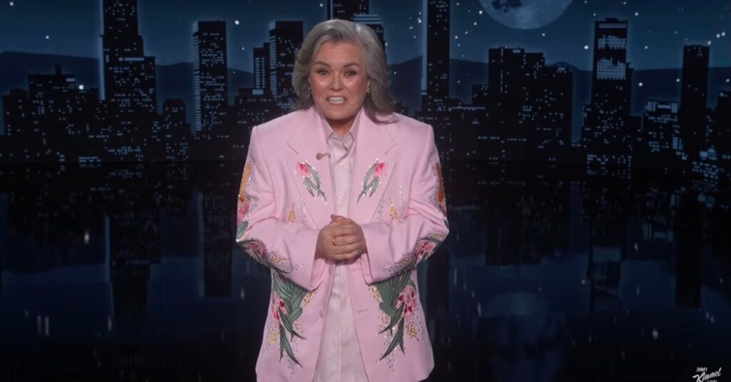 Rosie O’Donnell Just Knows Trump Is Watching Her Host ‘Jimmy Kimmel Live’