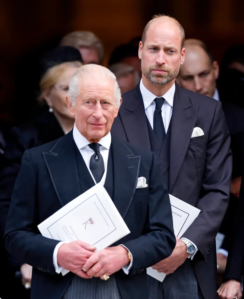 King Charles III and Prince William attend Katharine, Duchess of Kent's Requiem Mass service.