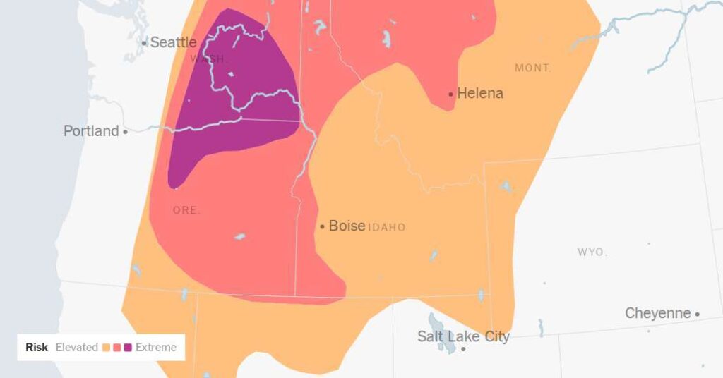 Wildfire Weather Poses ‘Particularly Dangerous Situation’ in Pacific Northwest