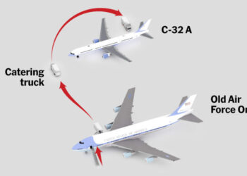 A Catering Truck and a Decoy Plane: How Trump’s Great Escape Unfolded