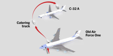 A Catering Truck and a Decoy Plane: How Trump’s Great Escape Unfolded