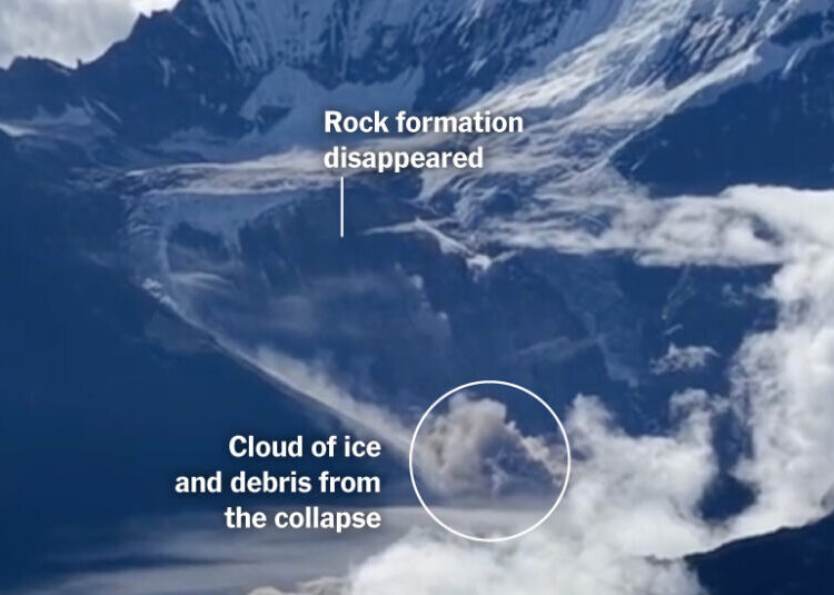 See the Moments After a Himalayan Glacier Collapsed, Causing a Deadly Flood