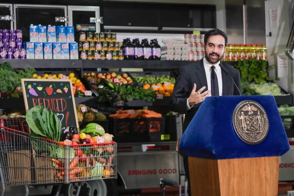 Mamdani’s groceries will have him competing against . . . himself