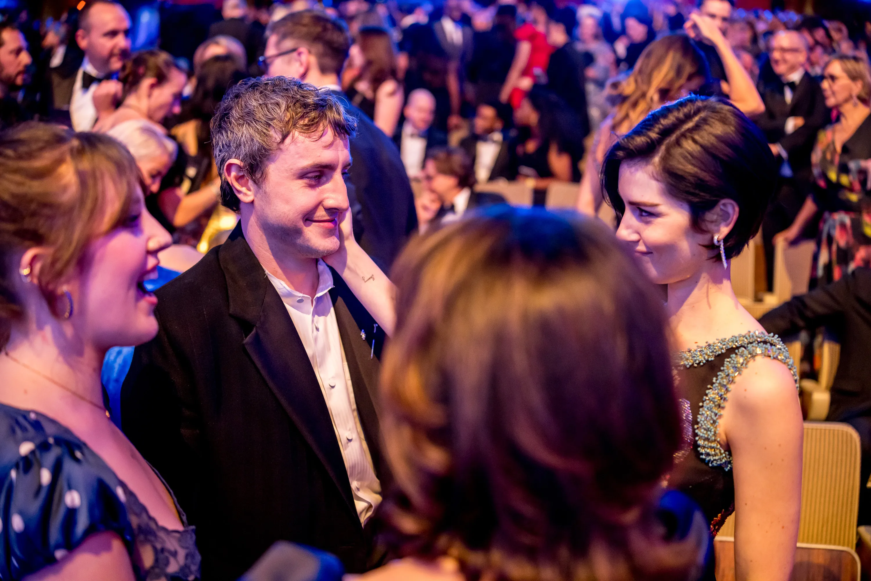 Paul Mescal and Gracie Abrams at the EE BAFTA Film Awards.