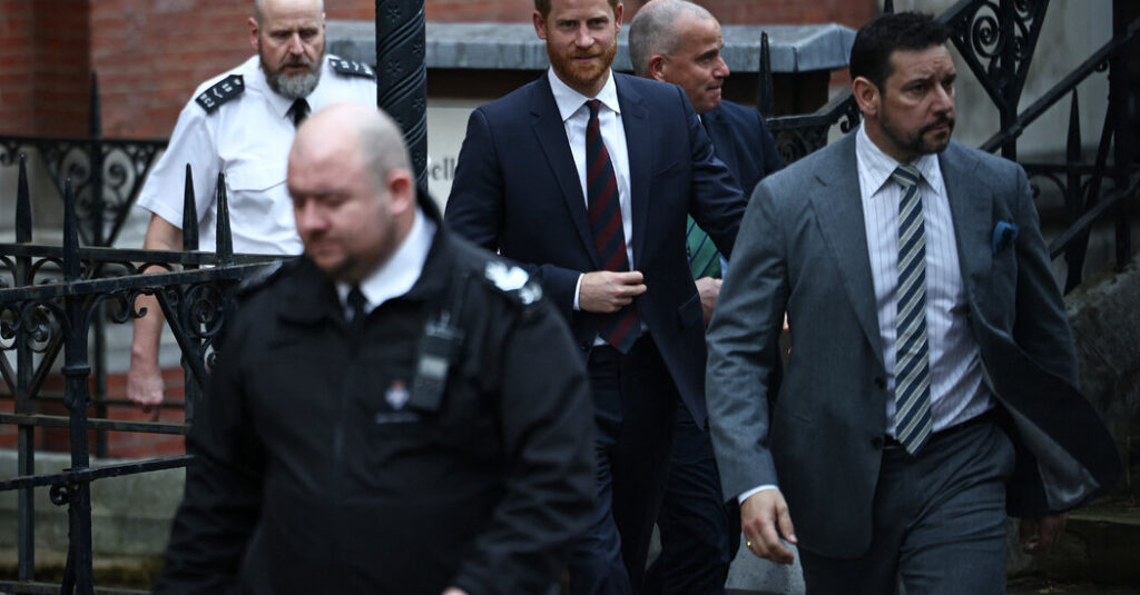 Prince Harry and Others Told to Pay Daily Mail Publisher $13 Million