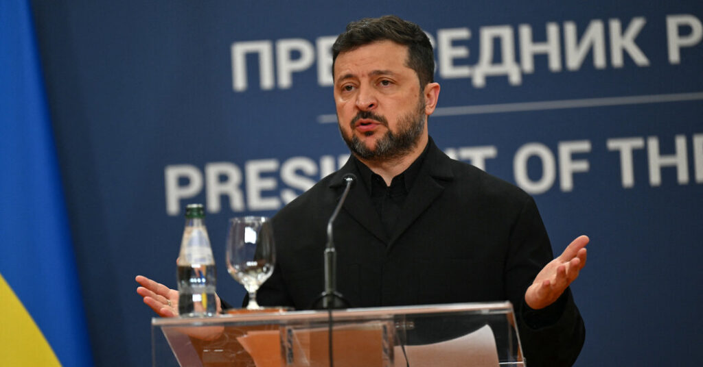 Zelensky Says His Ex-Defense Minister Was Wrong to Call for Elections