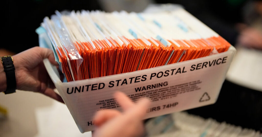 The Battle Over Mail-In Voting