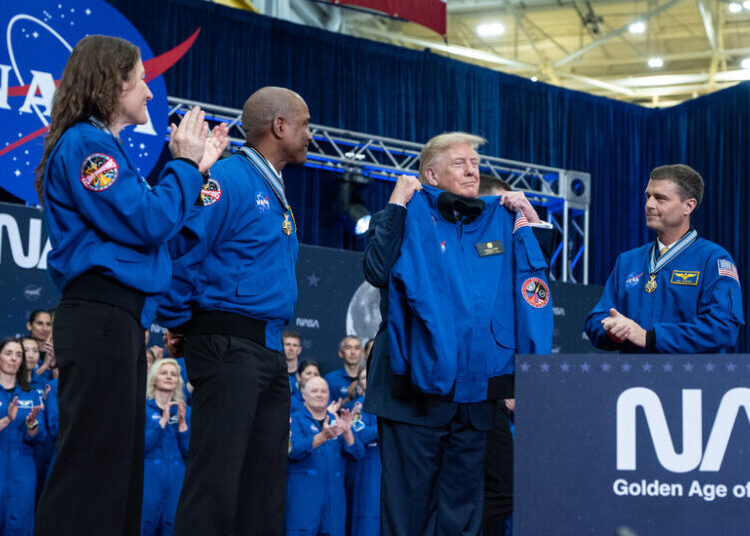 Trump Creates a Space Academy and Honors the Artemis Astronauts