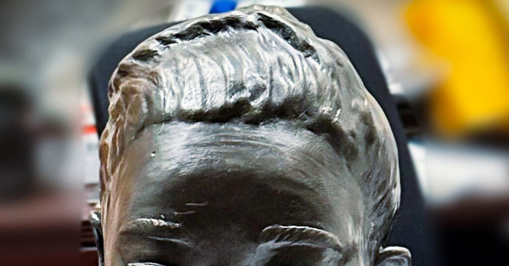 Police Make Surprise Discovery of Stolen Statue of Olympic Gymnast
