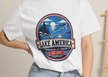 Lake America merch is already available, if you have a sense of humor
