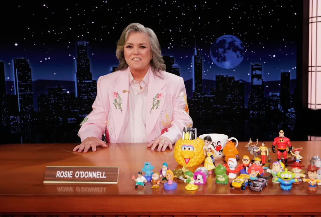 Rosie O'Donnell as guest host on 