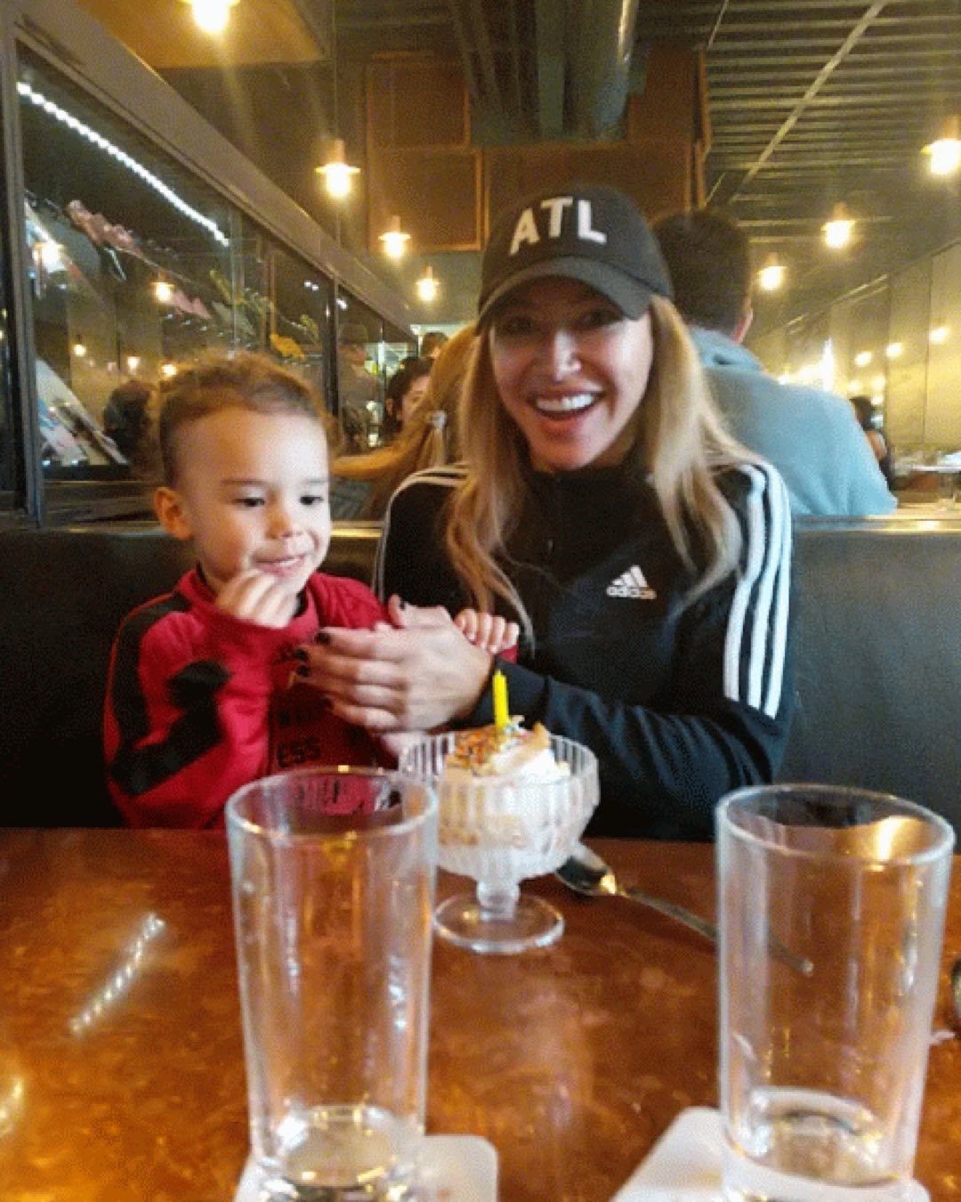 Naya Rivera with her son Josey Dorsey.