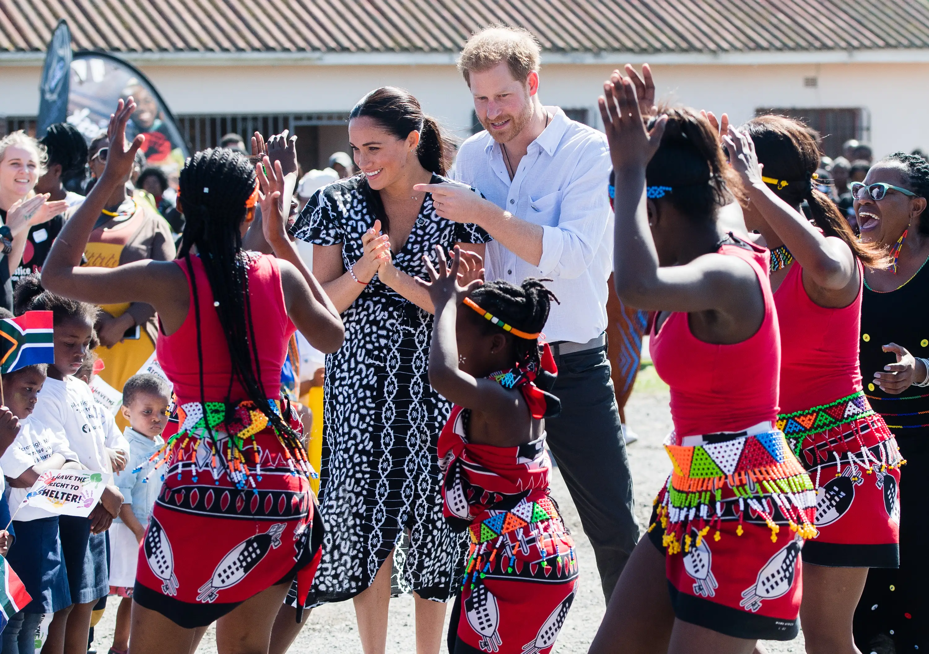meghan harry south africa