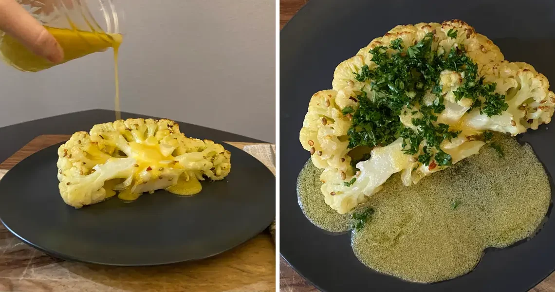 I made chef Alex Guarnaschelli’s favorite ‘accidentally vegan’ dish. The recipe is now my go-to for an easy dinner.