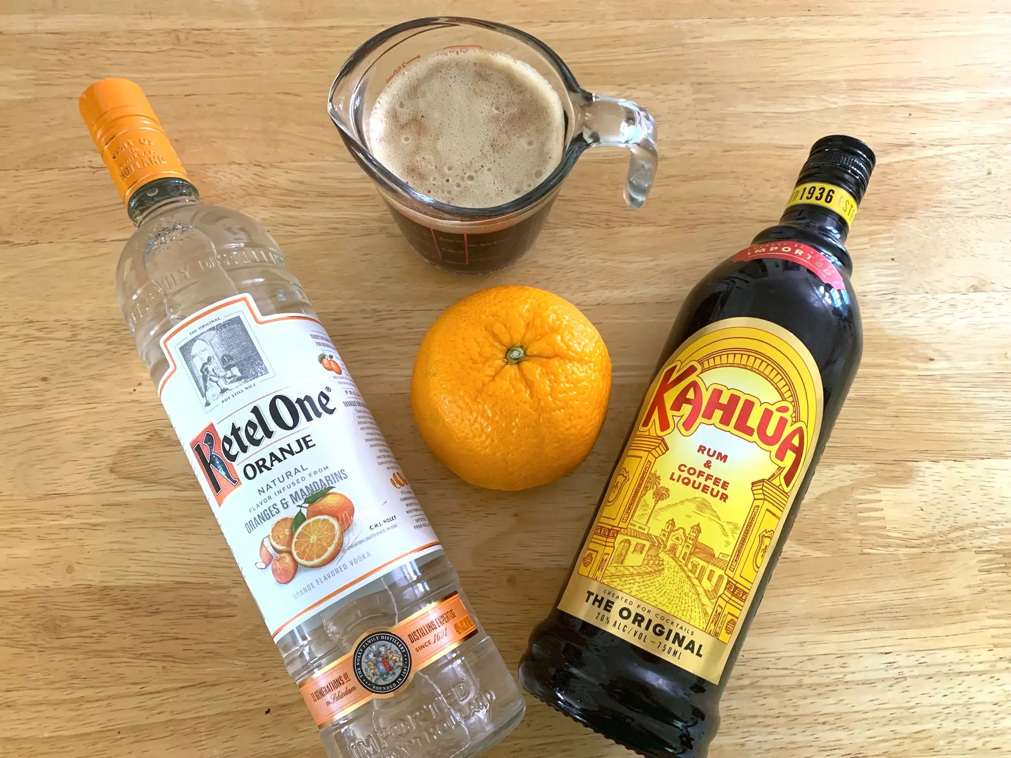 Ina Garten's Espresso Martini ingredients