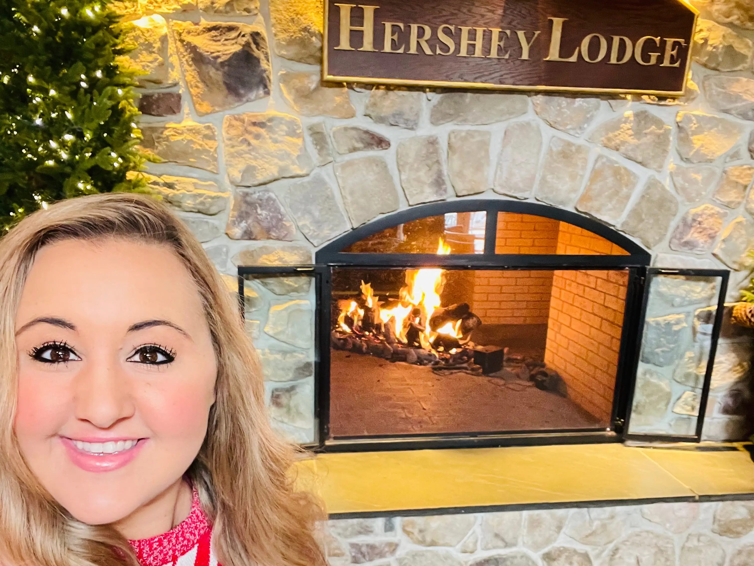 The writer at Hershey Lodge