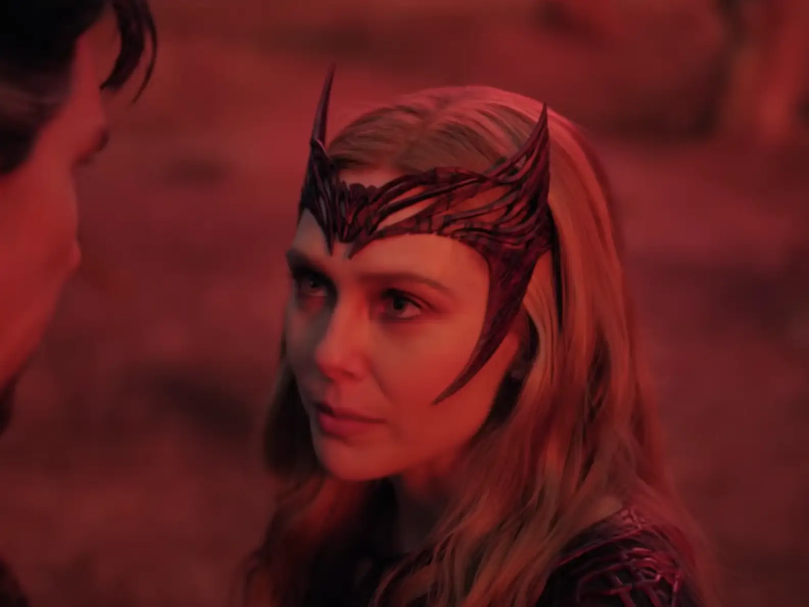 Elizabeth Olsen as Wanda in 