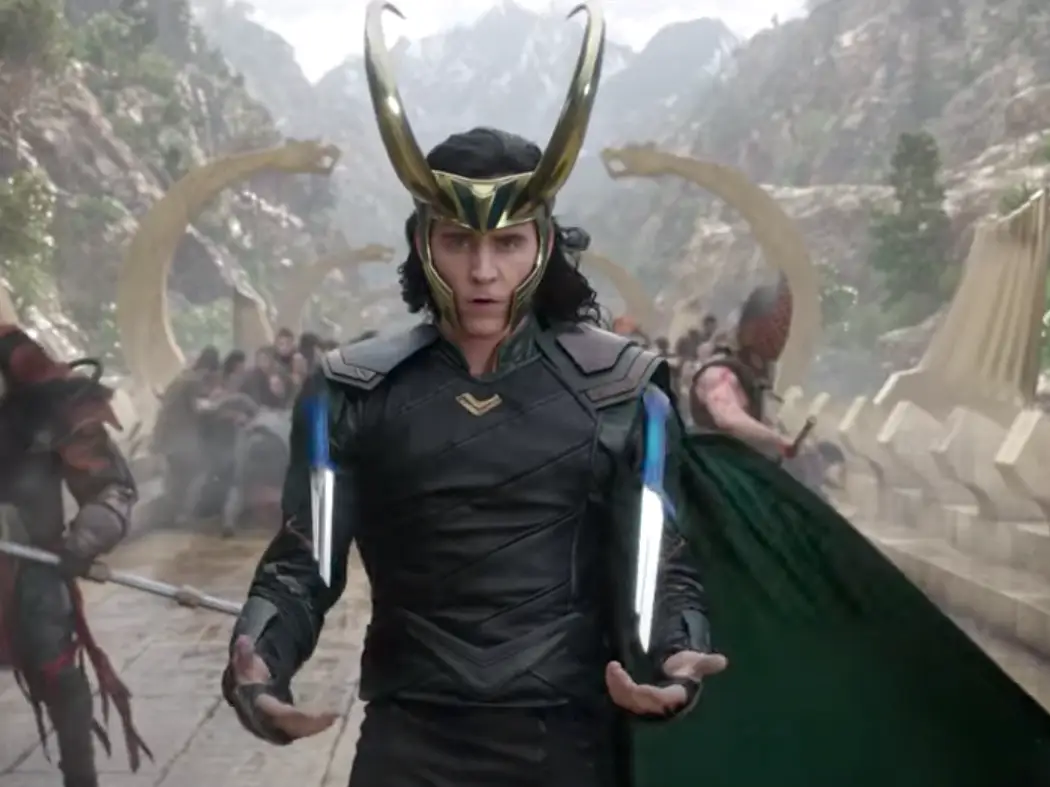 Tom Hiddleston as Loki in 