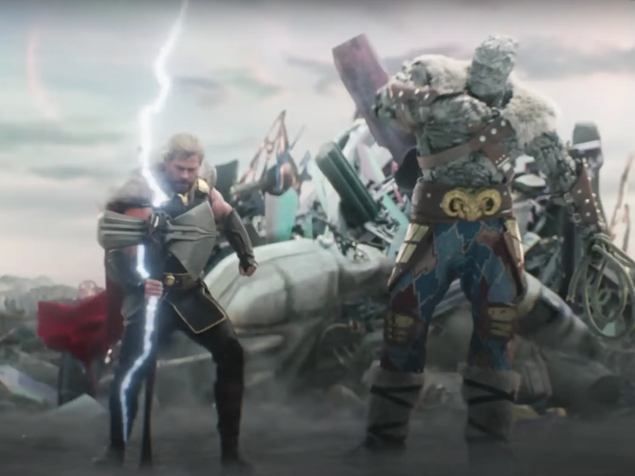 Thor and Korg in 