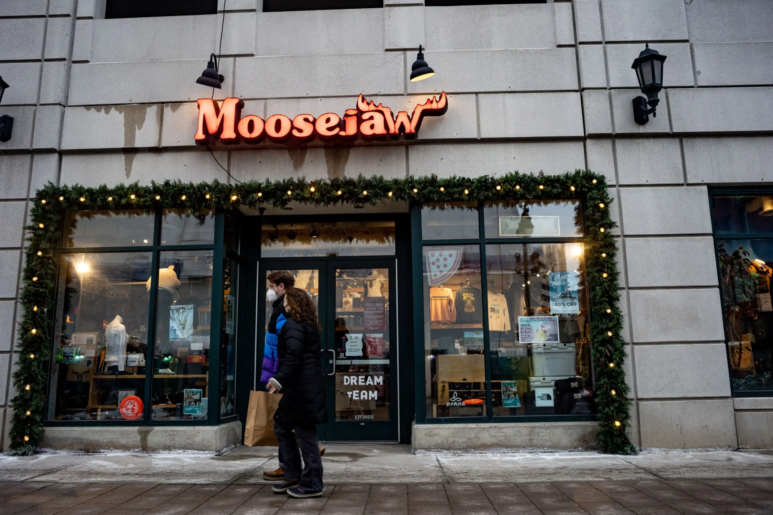 A Moosejaw storefront
