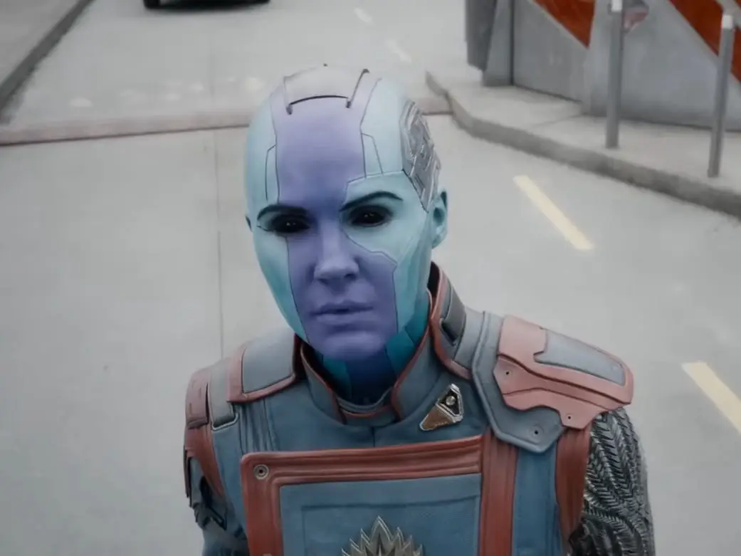 Karen Gillan as Nebula in 