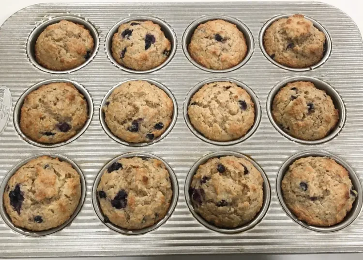 I made Ina Garten’s blueberry muffins. The simple recipe was a hit with the whole family.