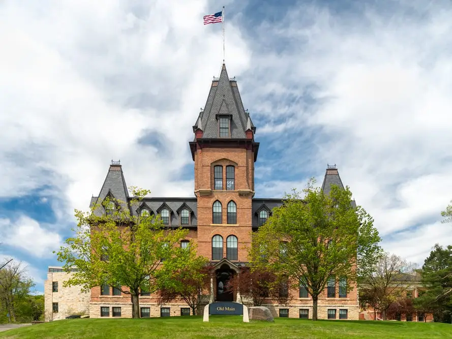 The Old Main building.