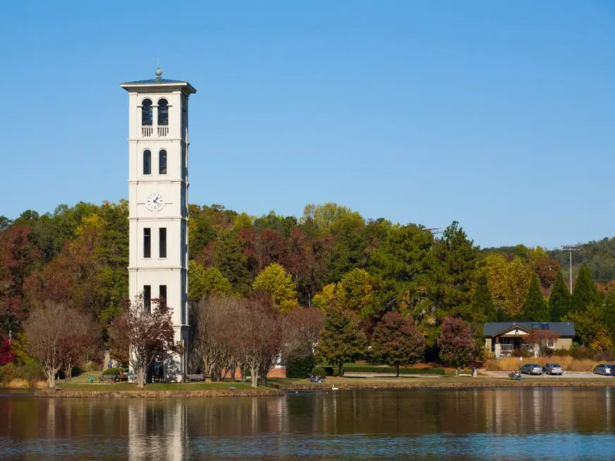 The Florentine Bell Tower at Furman University.