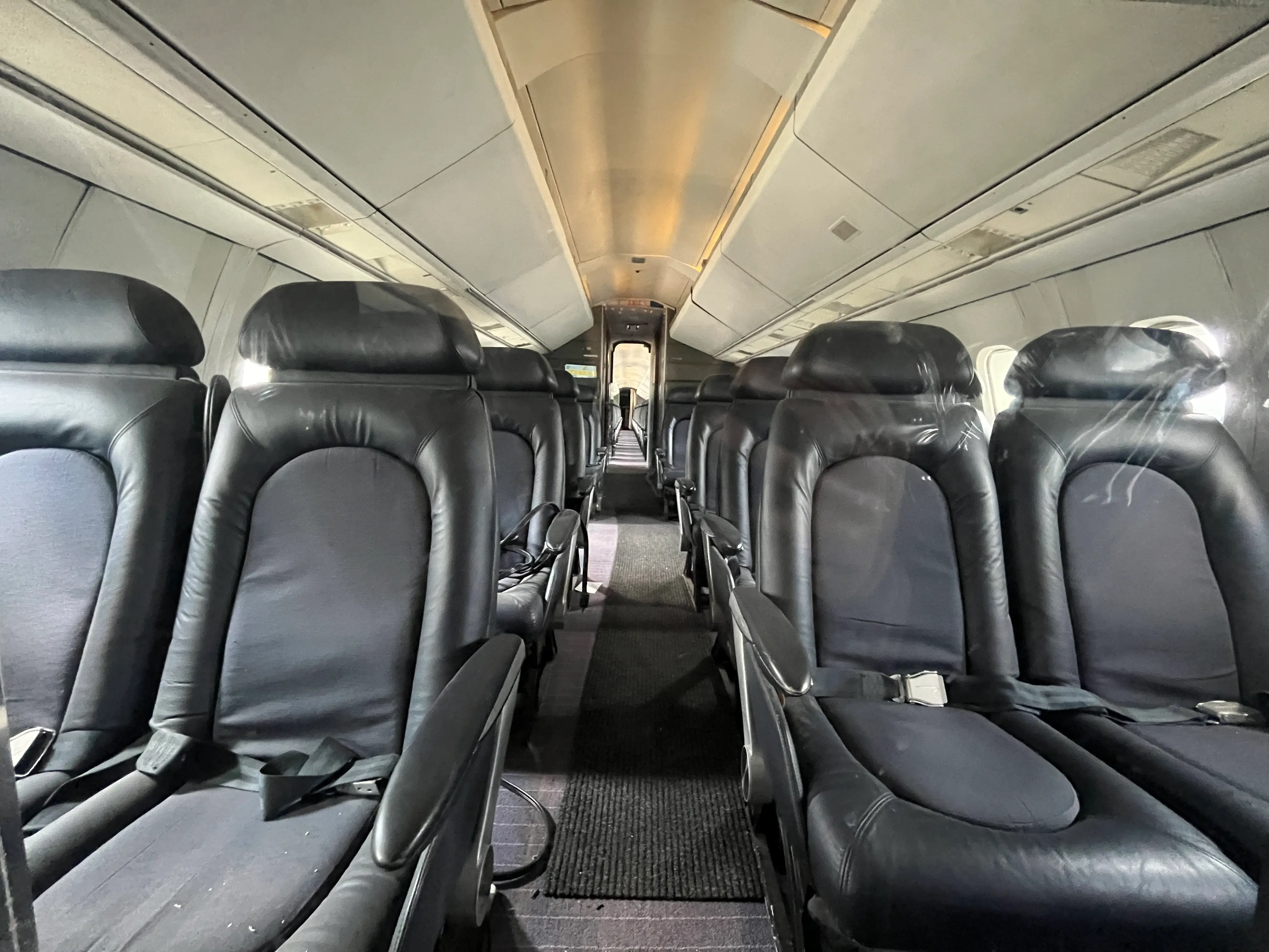 Seats on the Concorde.