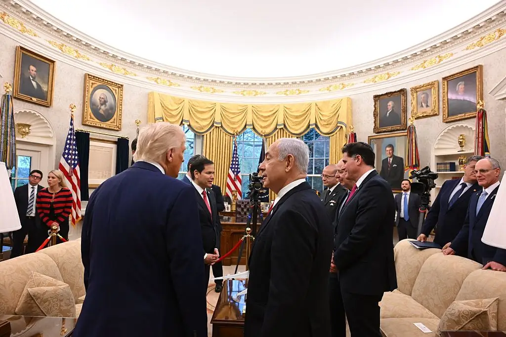 Gold trim in the Oval Office.