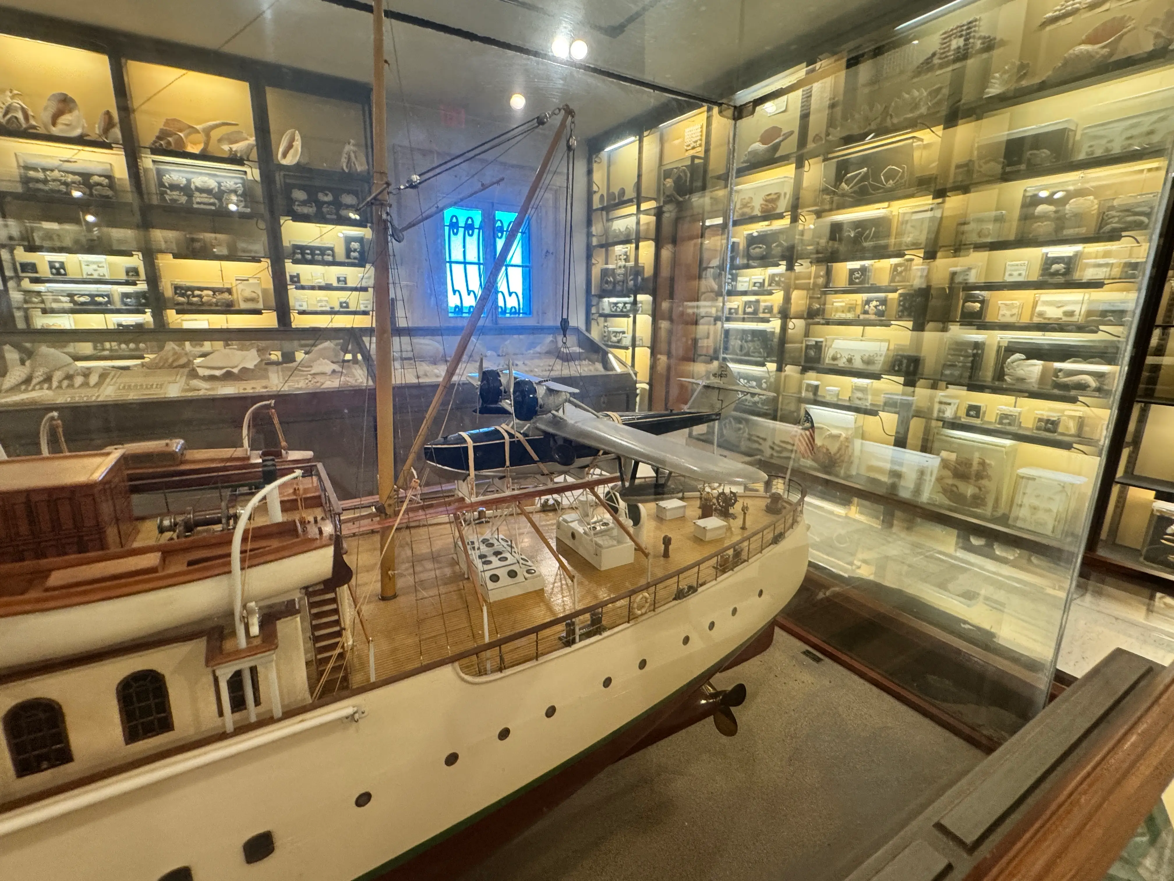 model of the alva at vanderbilt museum
