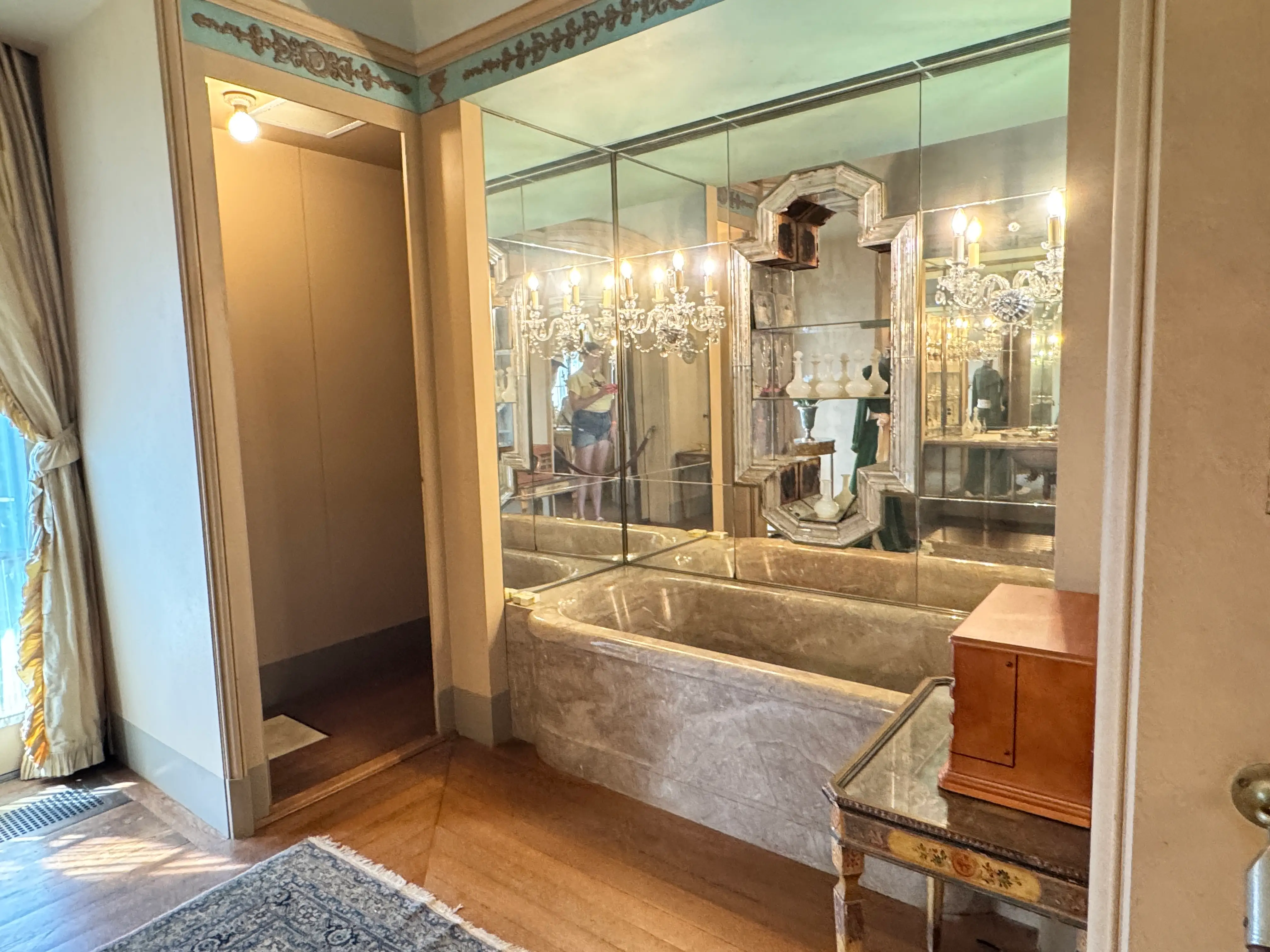 mrs vanderbilt rose marble tub