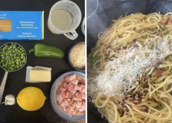 I made Gordon Ramsay’s 10-minute veggie pasta. It’s one of my new go-to summer dinners.
