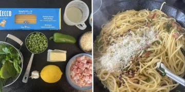 I made Gordon Ramsay’s 10-minute veggie pasta. It’s one of my new go-to summer dinners.