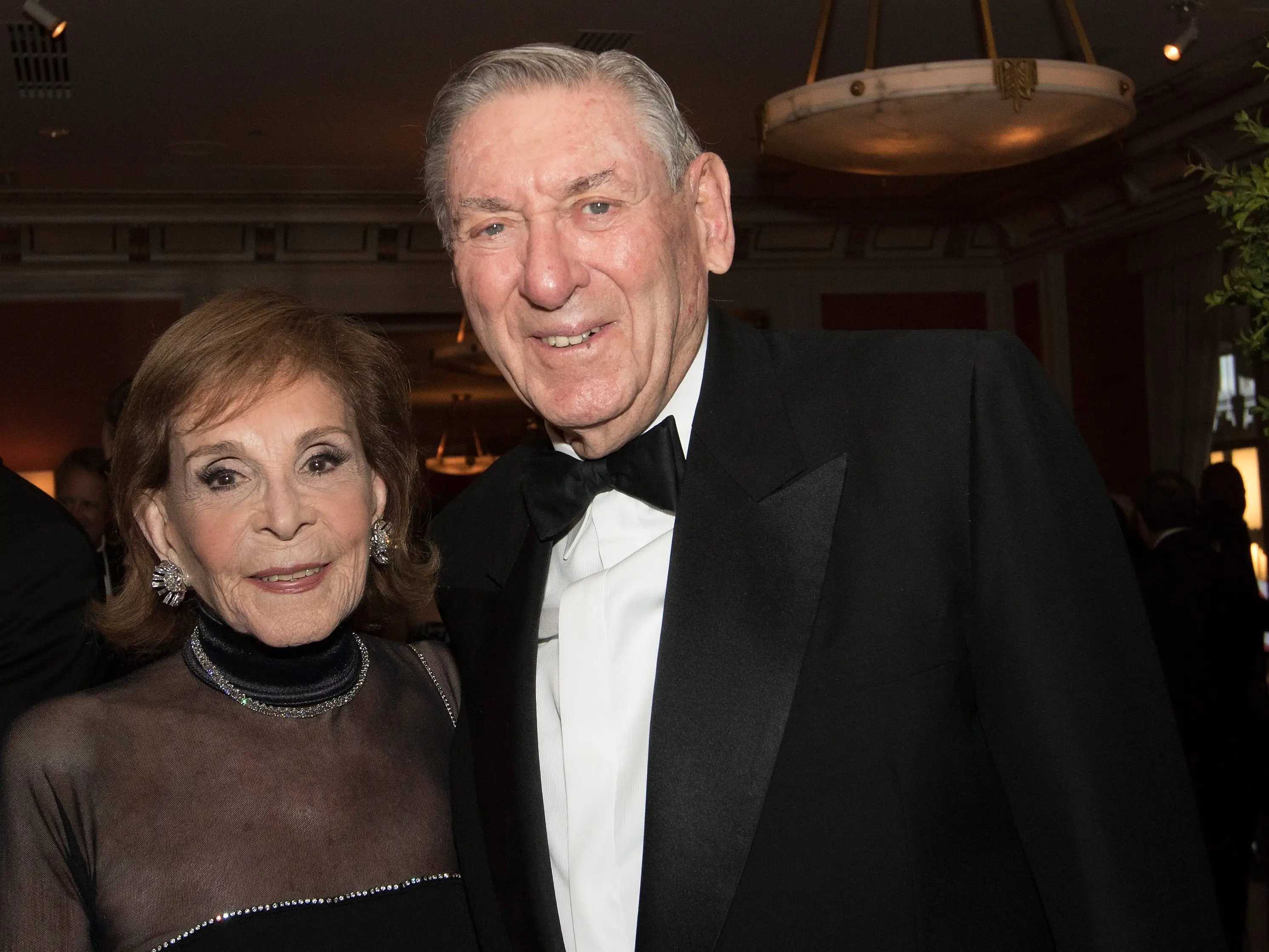 Renée and Lester Crown attend the Lyric Opera Of Chicago's Opening Night Opera Ball on September 26, 2015 in Chicago, Illinois.