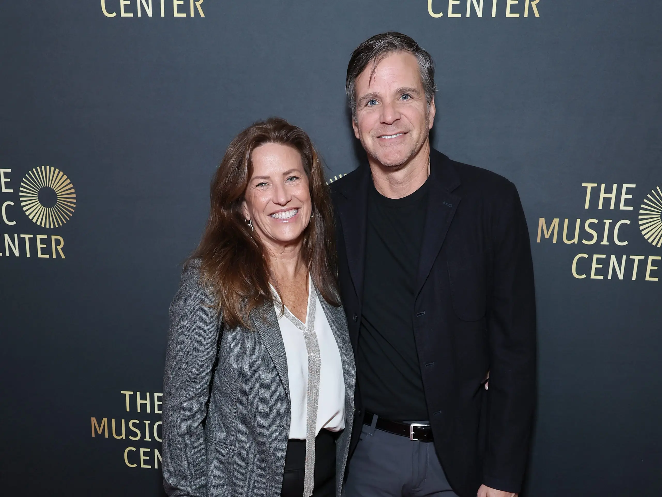 Tamara Hughes Gustavson and Eric Gustavson attend Live at The Music Center: Concert Celebrating Jerry Moss, Co-Founder of A&M Records at The Music Center on January 14, 2023 in Los Angeles, California.