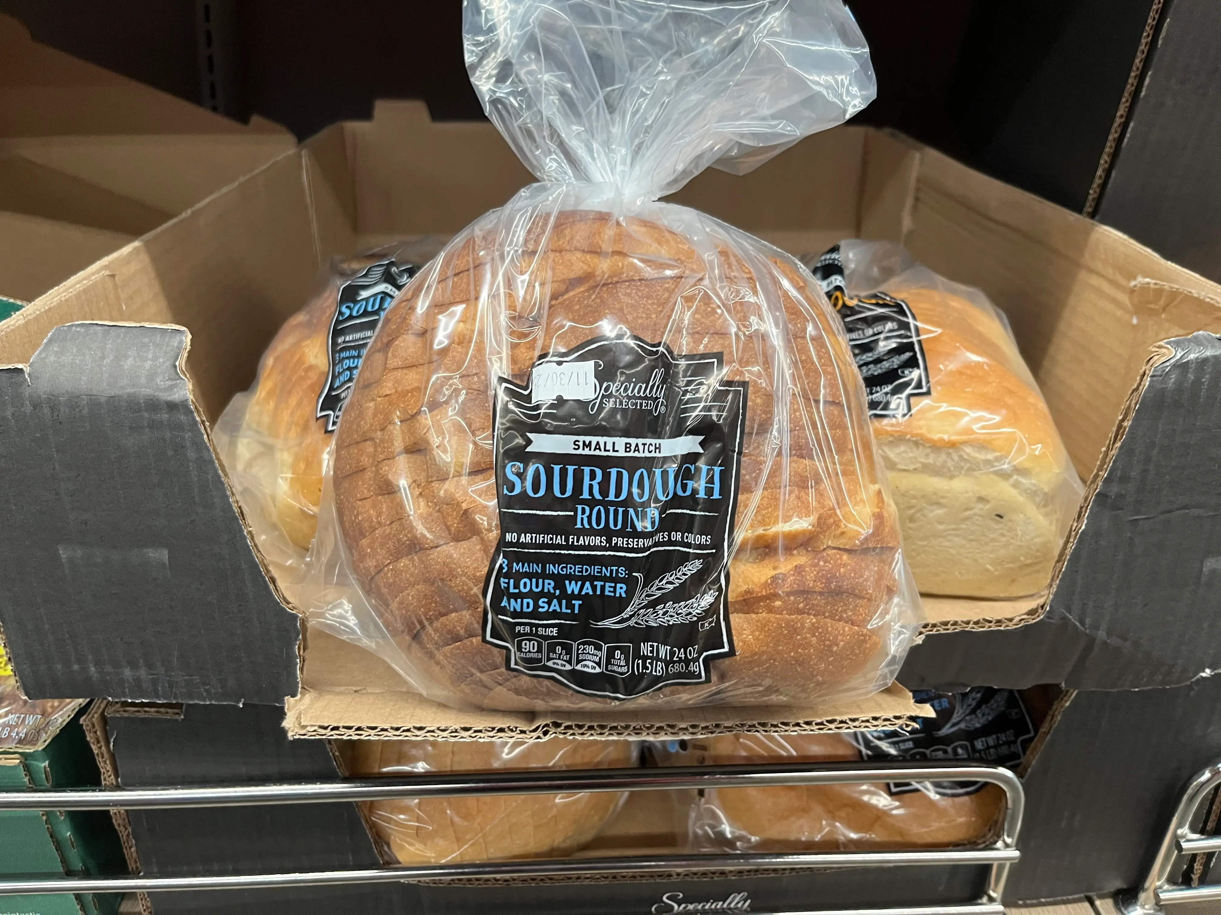 sourdough at aldi