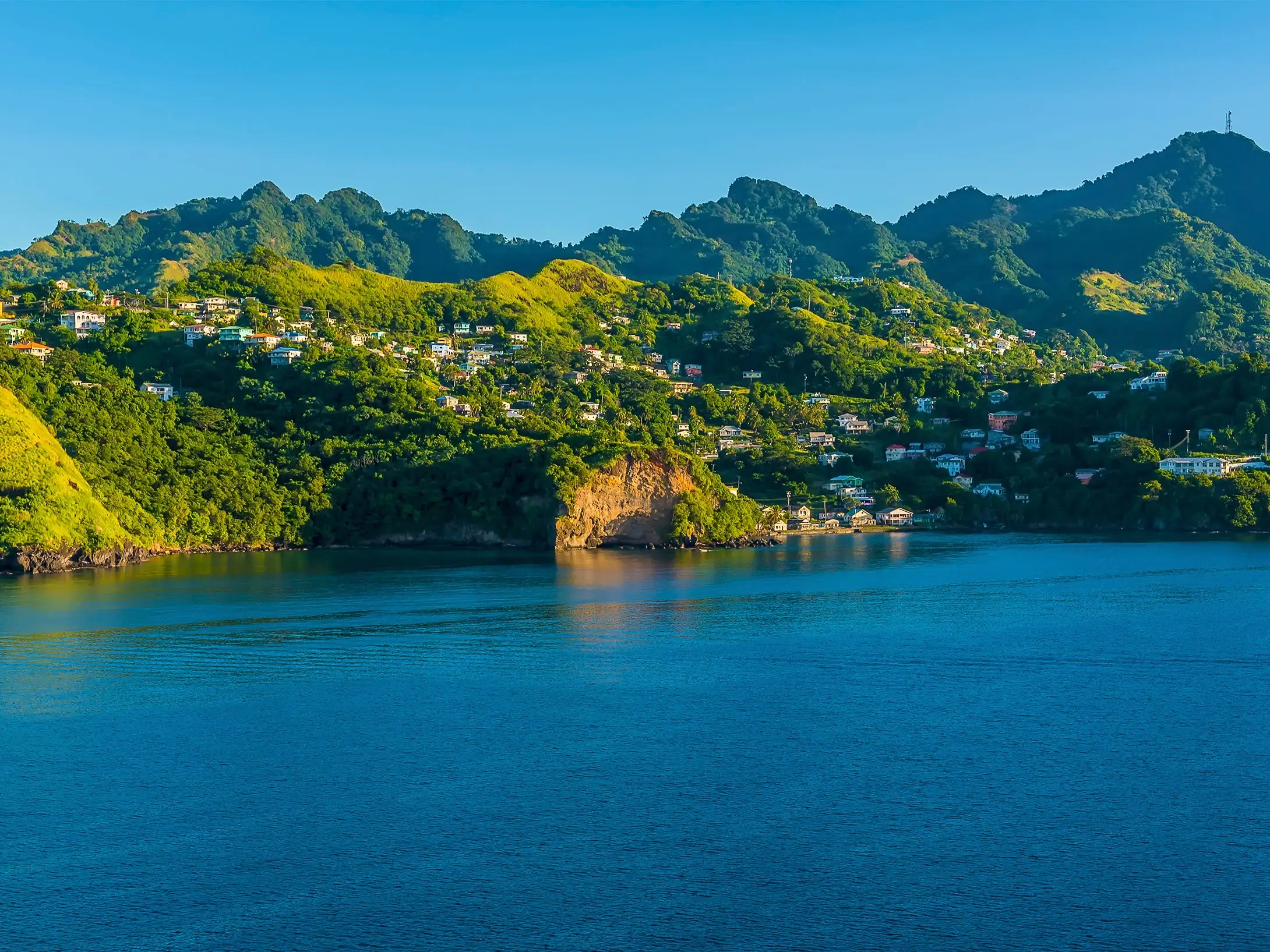 View of Saint Vincent