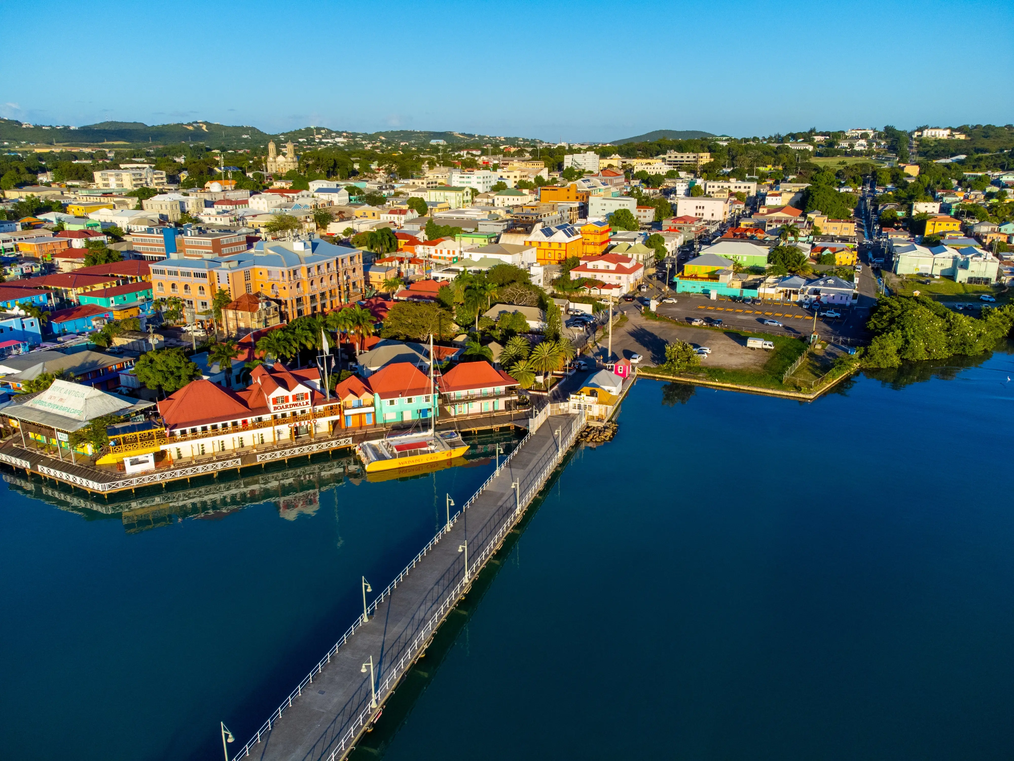 View of Antigua and Barbuda