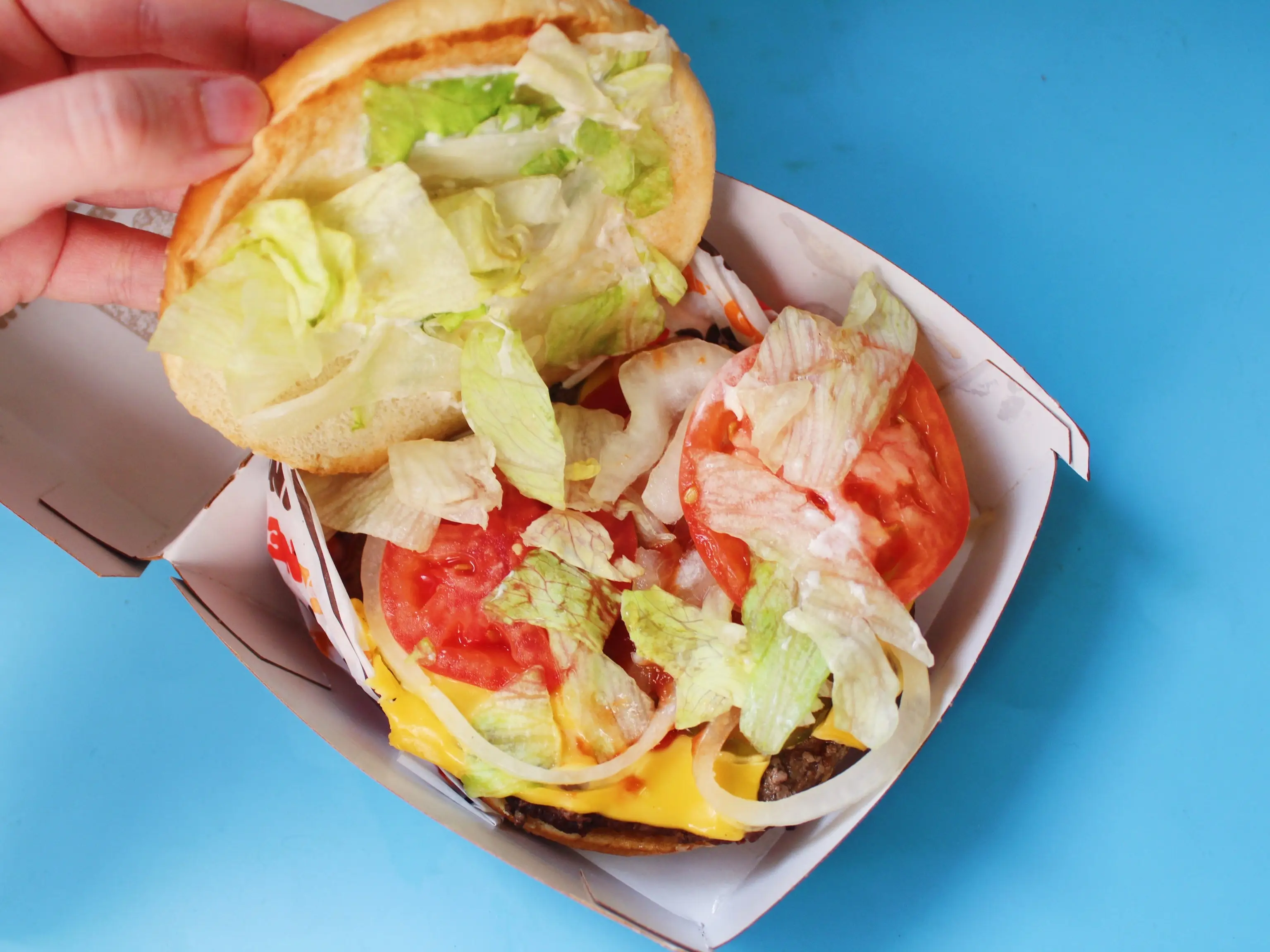 burger king whopper with cheese
