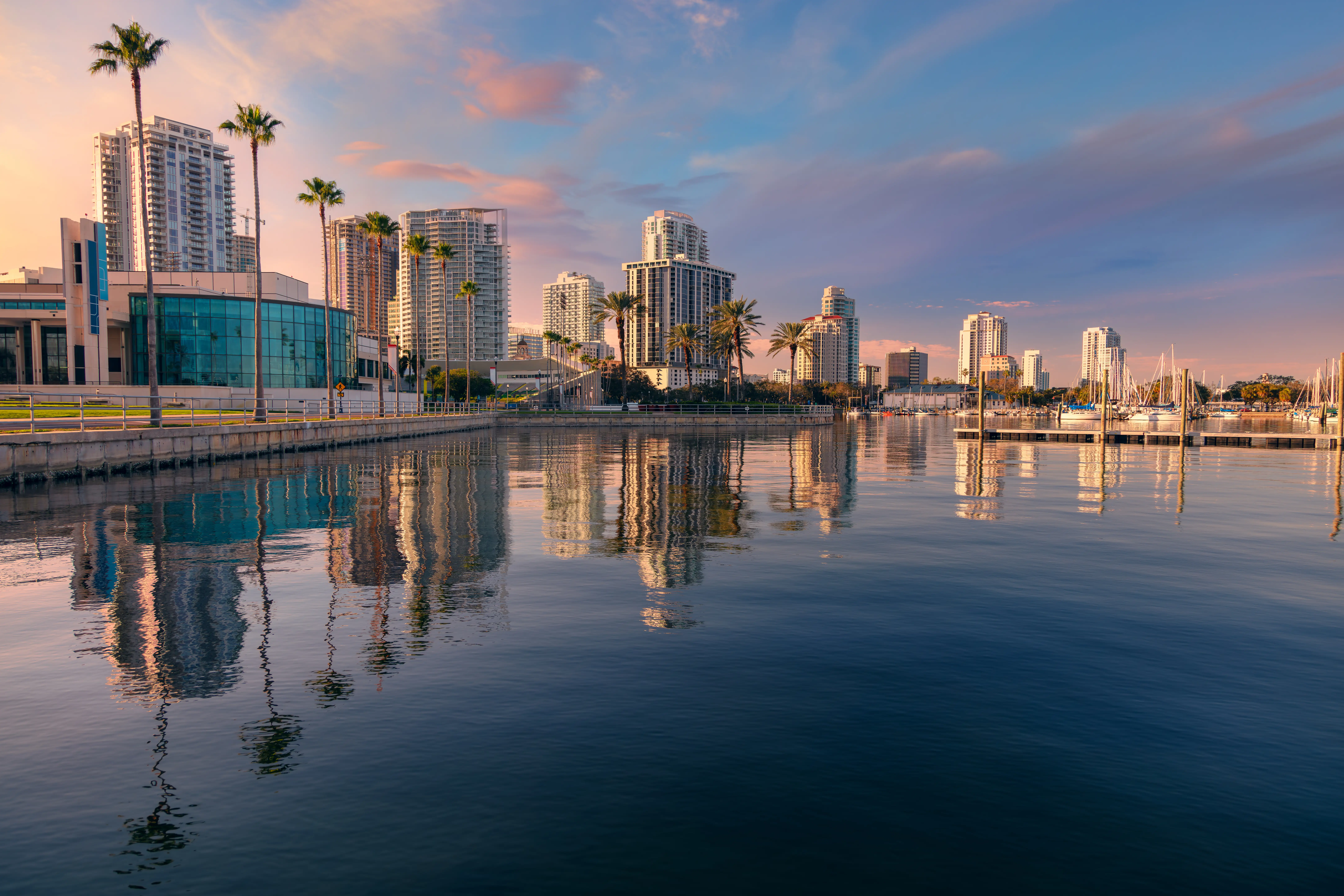Downtown St. Petersburg, Florida.