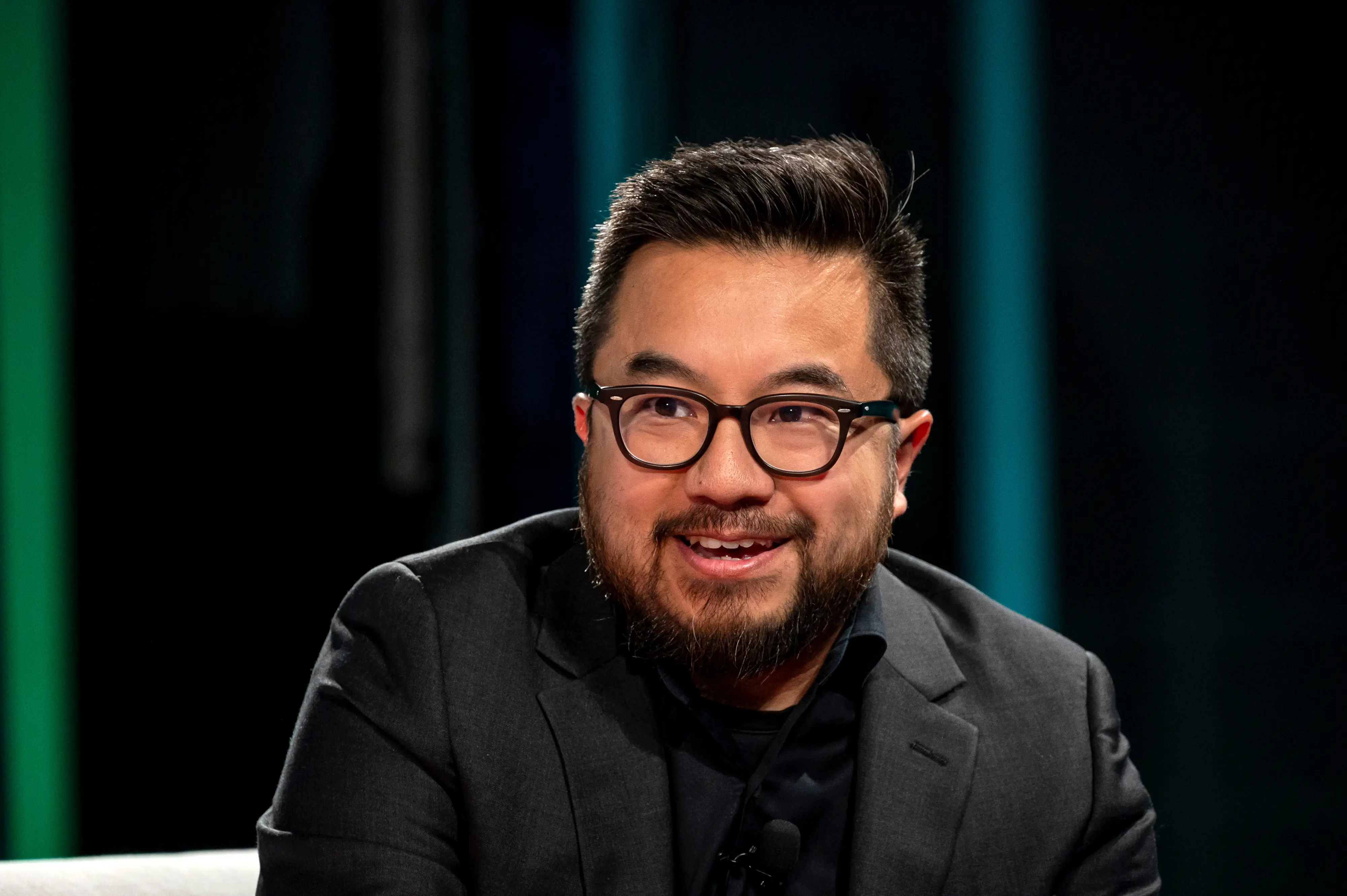 Y Combinator CEO Garry Tan is pictured.